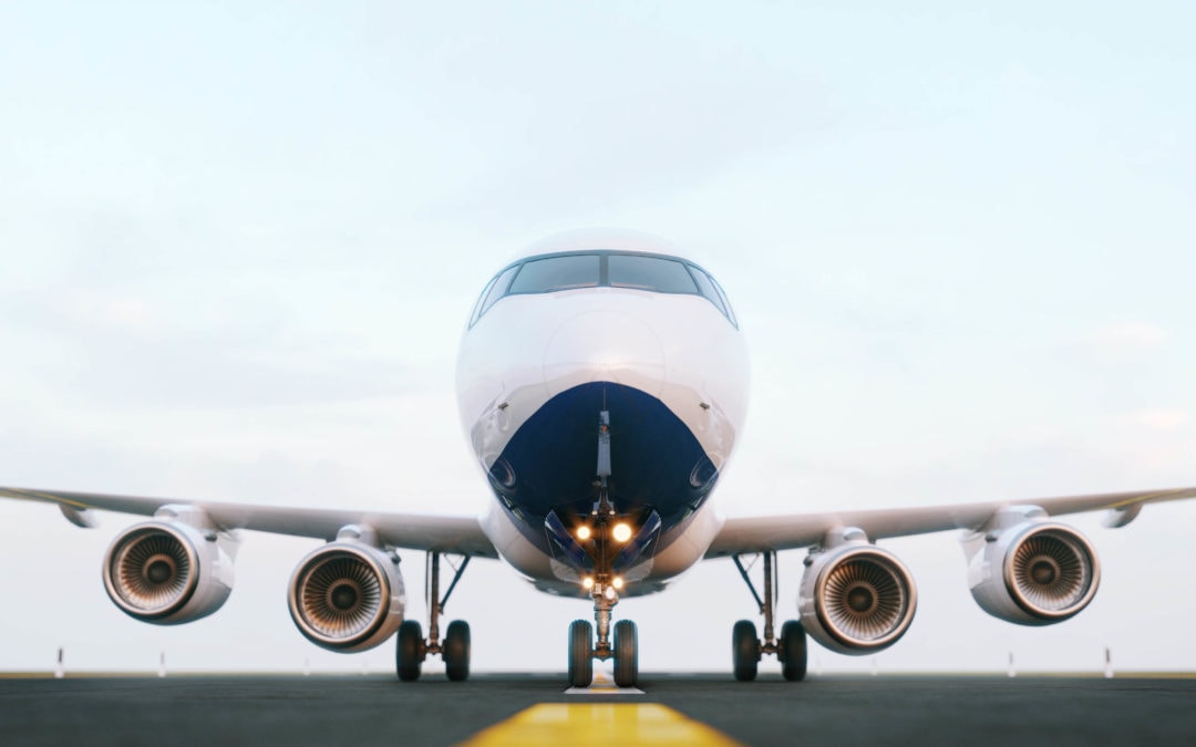 Airplane on runway