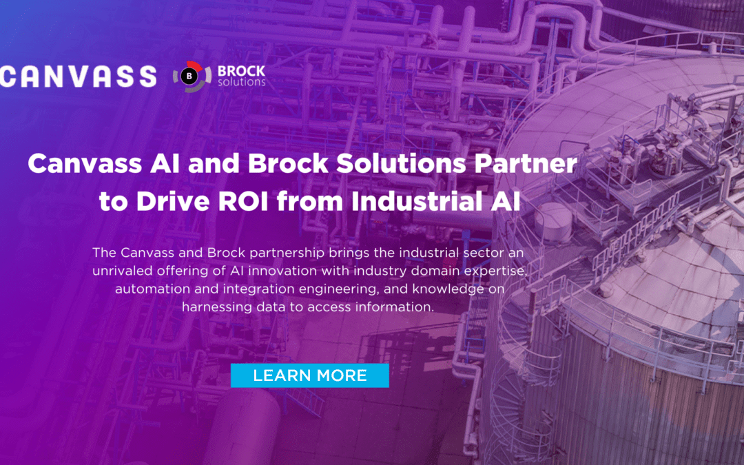 Canvass AI and Brock Solutions Partner to Drive ROI from AI