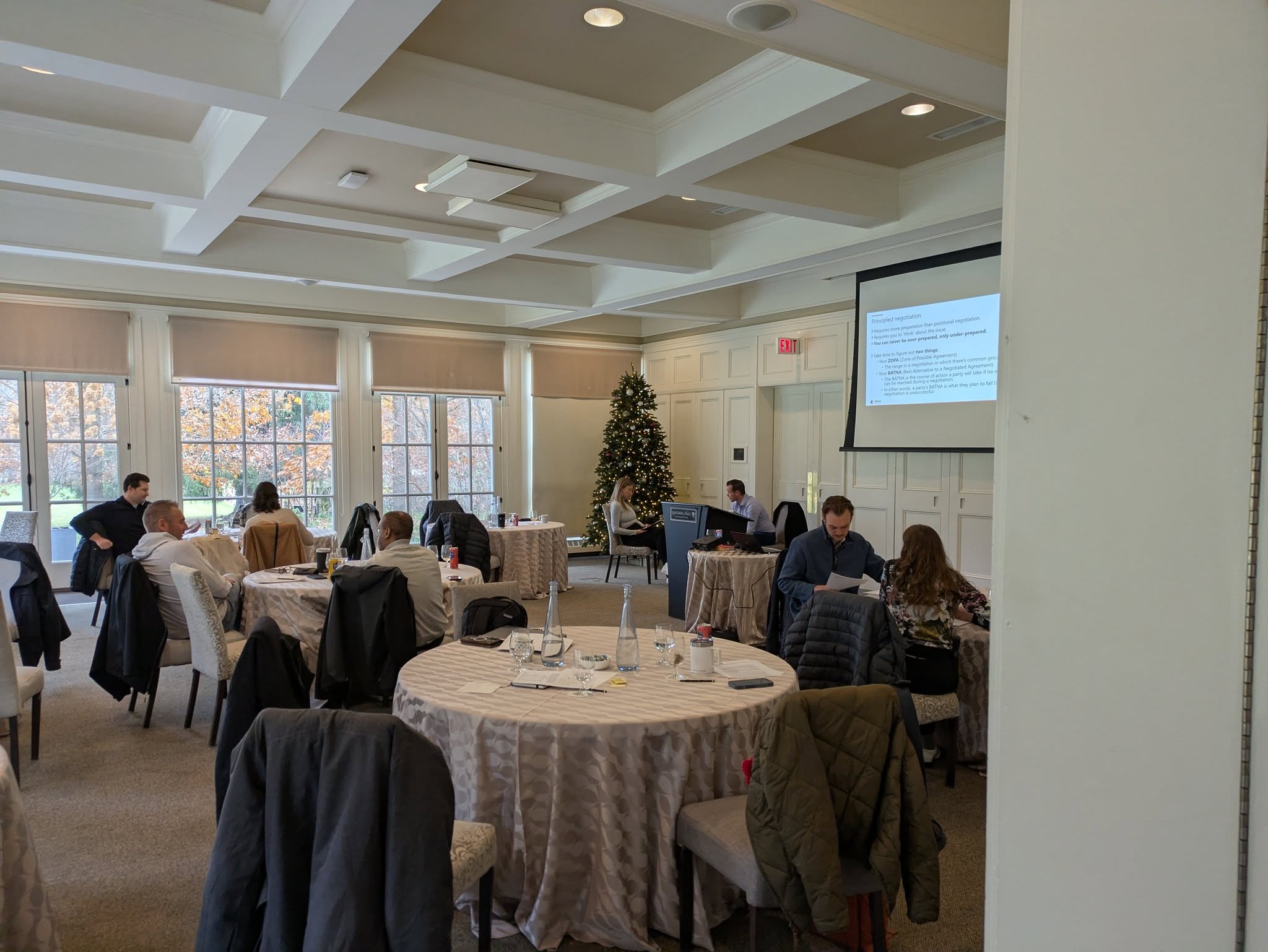 Last month, 30 senior leaders joined an intensive, full-day session led by our General Counsel, Dr. Emir Crowne. Key takeaway: Negotiation isn’t just about compromise; it’s about creating value, building trust, and finding win-win solutions. Huge thanks to Emir for an engaging and thought-provoking experience! #LifeAtBrock #Negotiation #BATNA #ZOPA