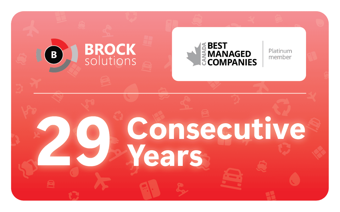 Brock Solutions Named One of Canada’s Best Managed Companies for the 29th Year in a Row